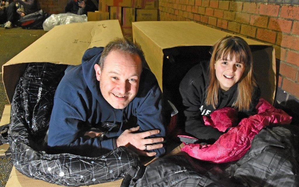 Join CNG, Harrogate Football Club and SASH for the Harrogate Sleepout 2019!