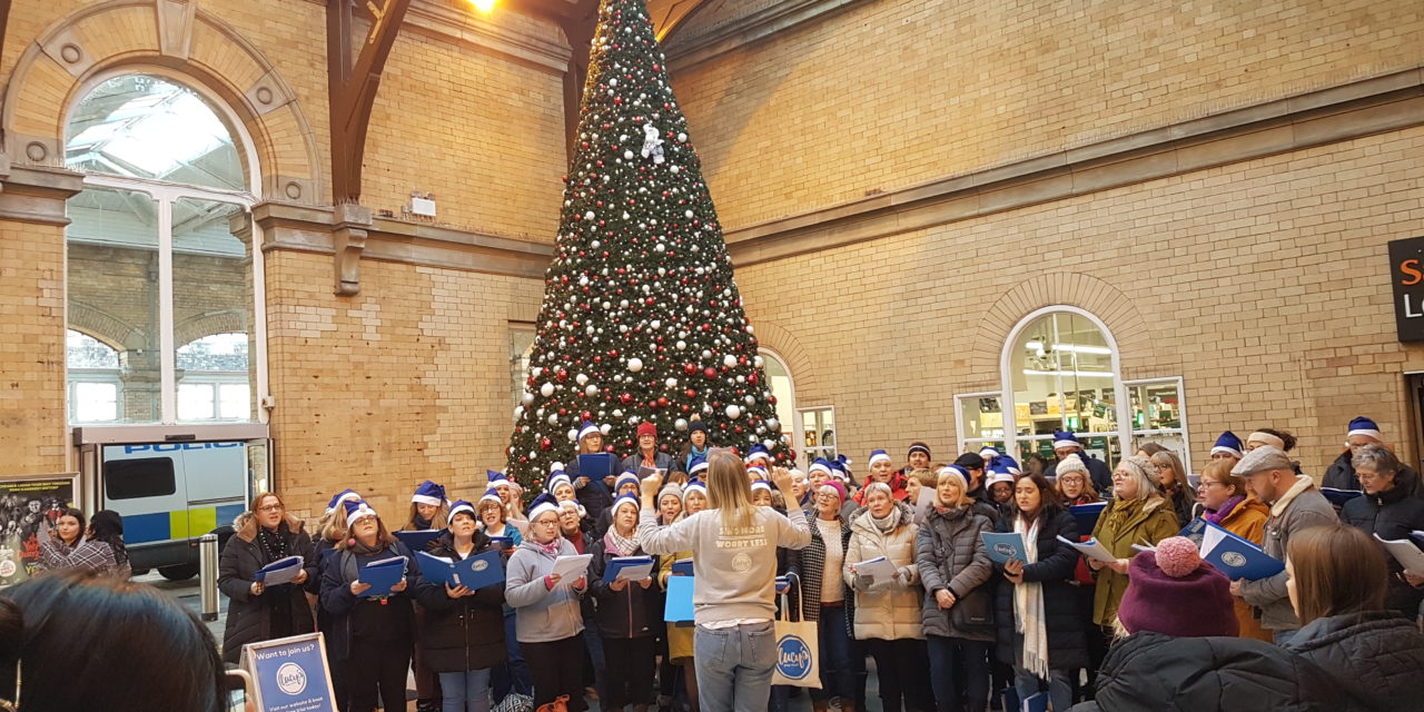 Sing for SASH Christmas 2023 – York Train Station