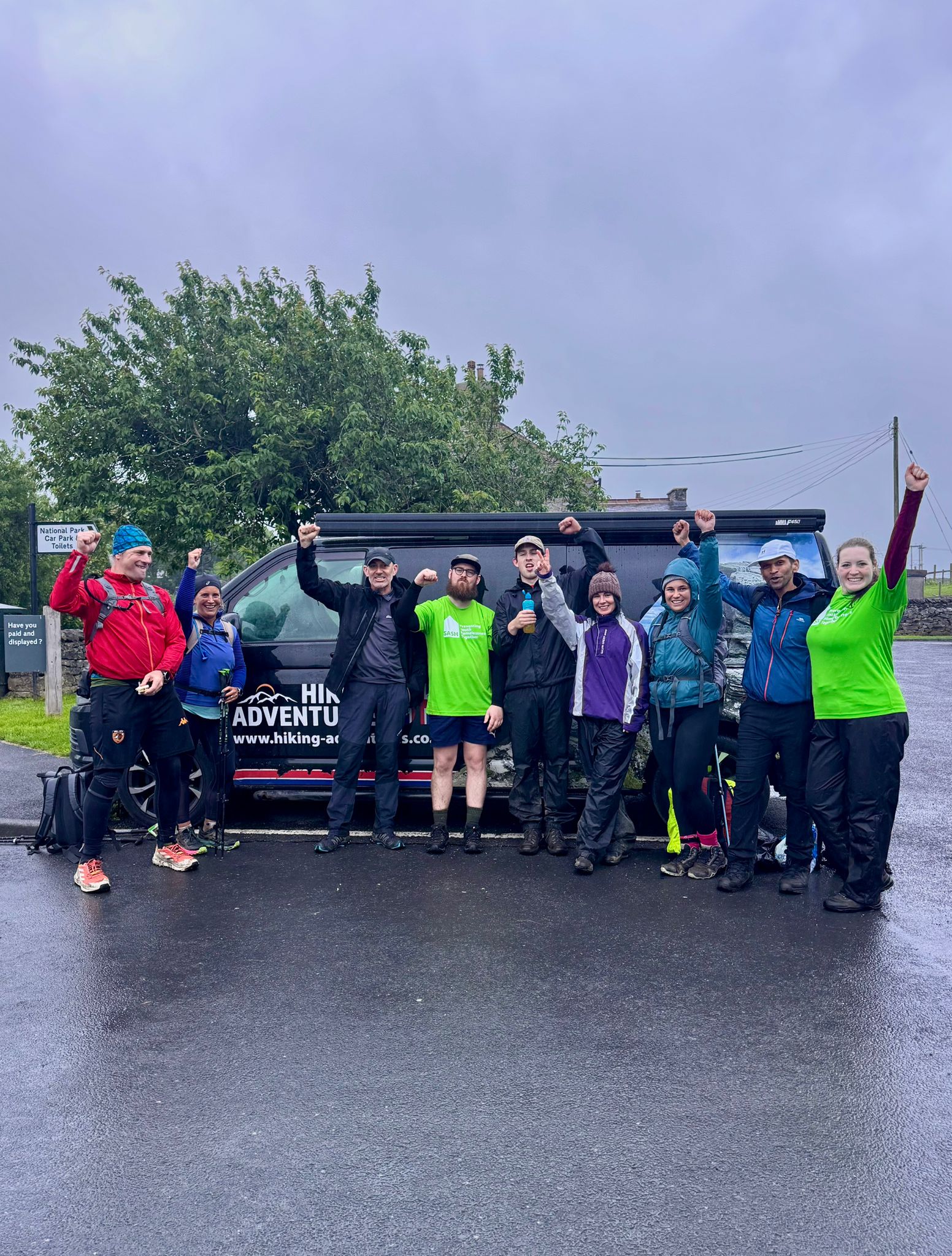 SASH Yorkshire Three Peak 2025 finishers
